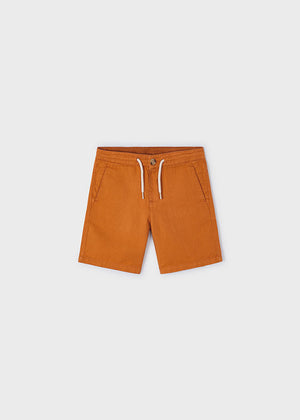 Linen Shorts | Paprika