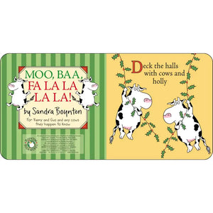 Moo, Baa, Fa La La La La! - Board Book