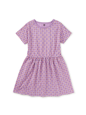 Short Sleeve Twirl Dress - Koren Tiles