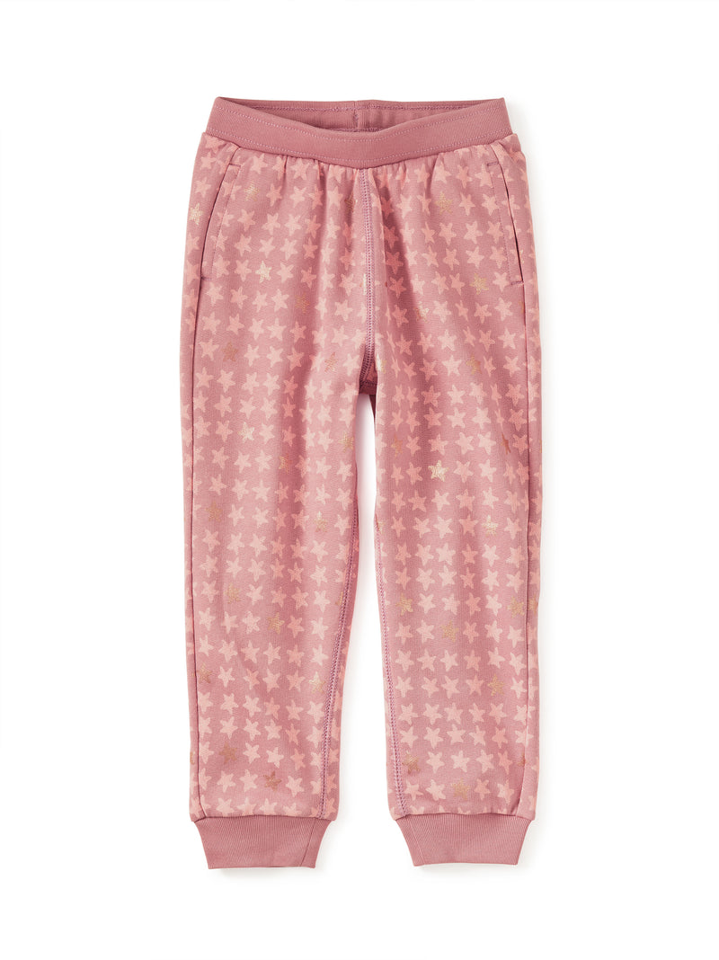 Going Places Joggers - Metallic Stars