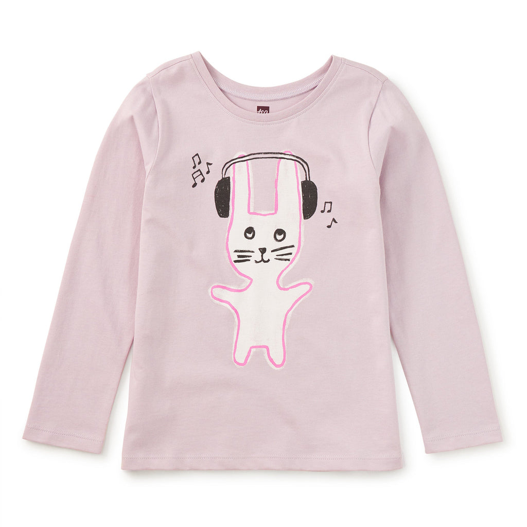 Bunny Bop Double-Sided Graphic Tee - Urchin Purple
