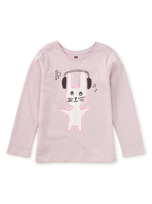 Bunny Bop Double-Sided Graphic Tee - Urchin Purple