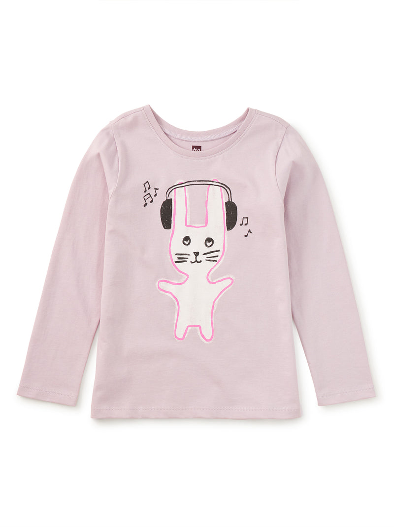 Bunny Bop Double-Sided Graphic Tee - Urchin Purple