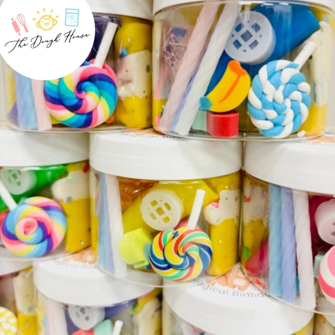 Fun Size Birthday Magical Dough Jars