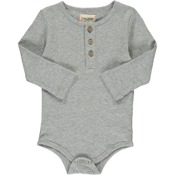 Aynor Rib Onesie - Grey