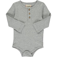 Aynor Rib Onesie - Grey