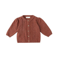 Holly Cardigan - Cranberry