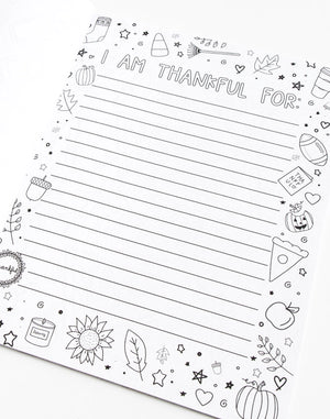 Fall & Holiday Coloring Book