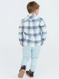 Alpine Plaid Flannel - Long Sleeve Button Down Shirt