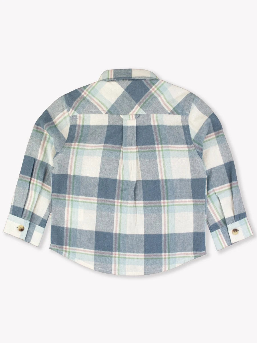 Alpine Plaid Flannel - Long Sleeve Button Down Shirt