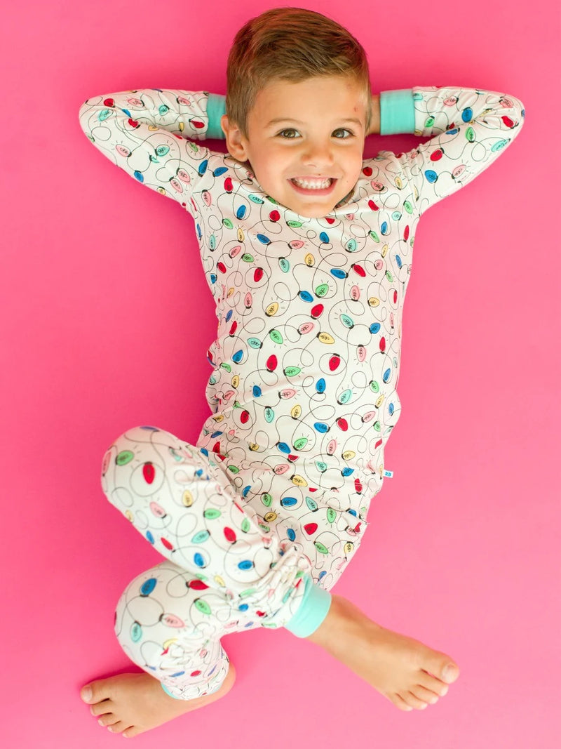 Holiday Lights - Long Sleeve Pajama Set