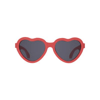 Hearts Sunglasses - Candy Apple Red