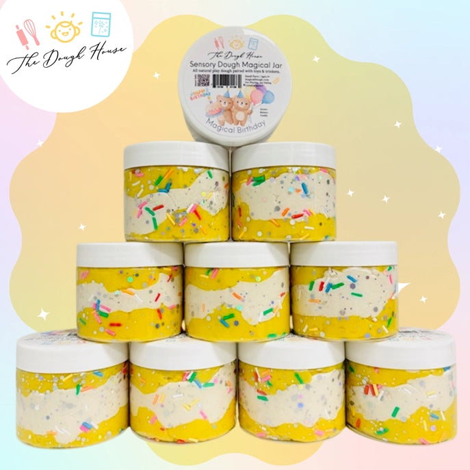 Fun Size Birthday Magical Dough Jars