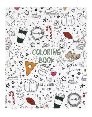 Fall & Holiday Coloring Book