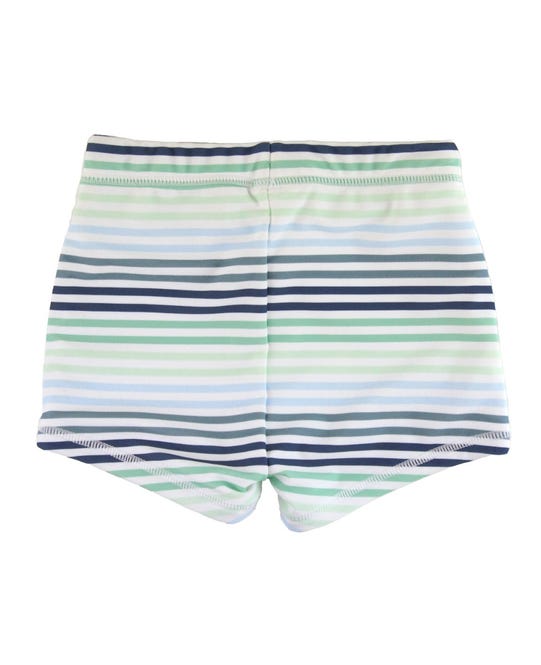 Coastal Stripe Swim Shorties