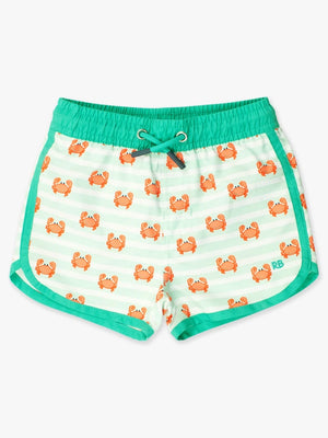 Crabby Cove - Dolphin Hem Swim Trunks