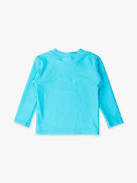 Bright Aqua - Long Sleeve Rash Guard