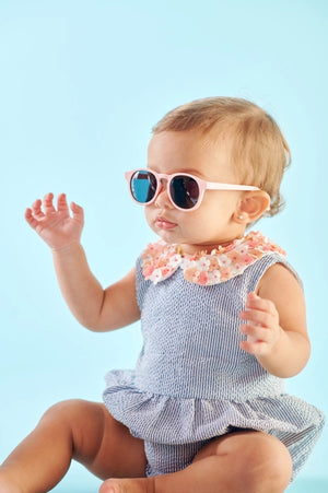 Keyhole Sunglasses - Ballerina Pink - Smoke Lenses