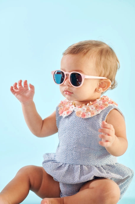 Keyhole Sunglasses - Ballerina Pink - Smoke Lenses