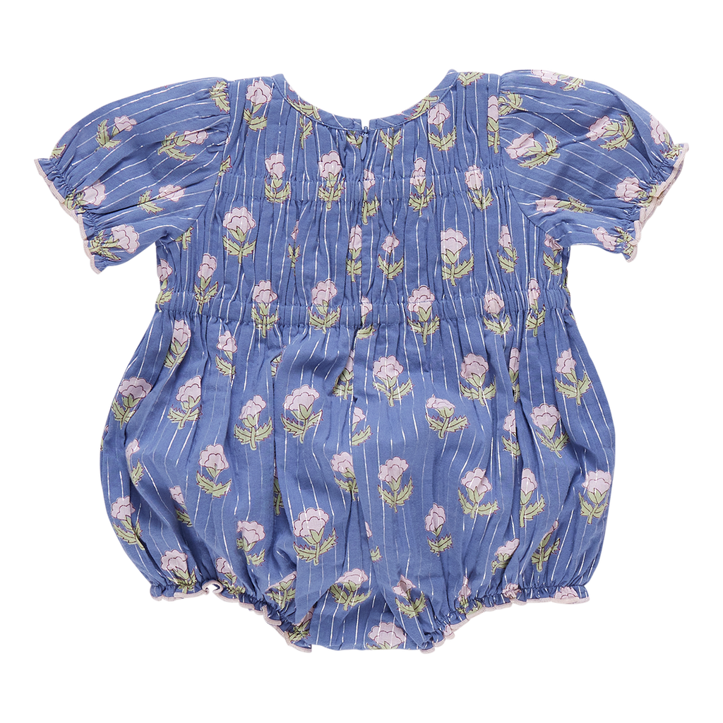 Baby Girls Waverly Bubble - Periwinkle Bud