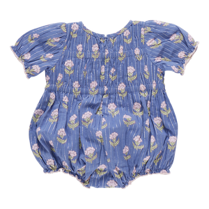 Baby Girls Waverly Bubble - Periwinkle Bud