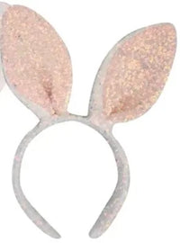 Sequin Bunny Ears Headband