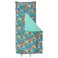 Nap Mat - Turquoise Floral