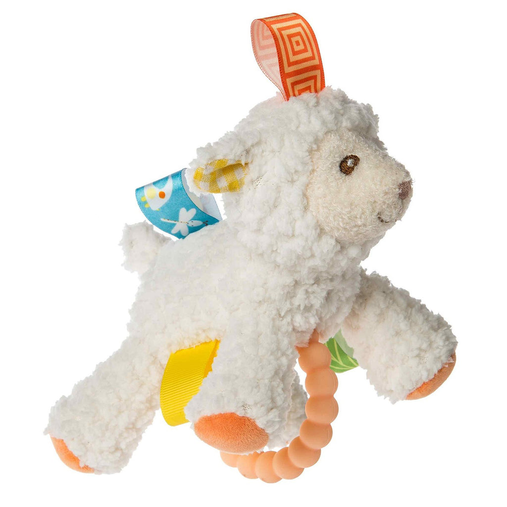 Taggies Sherbet Lamb Teether Rattle - 5"