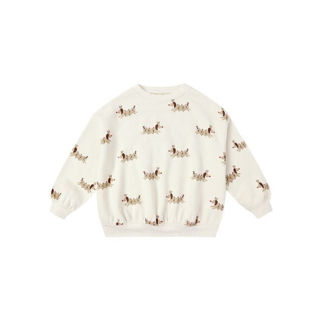 Relaxed Sweatshirt - Christmas Dogs