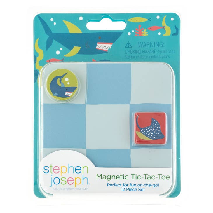 Magnetic Shark Tic-Tac-Toe