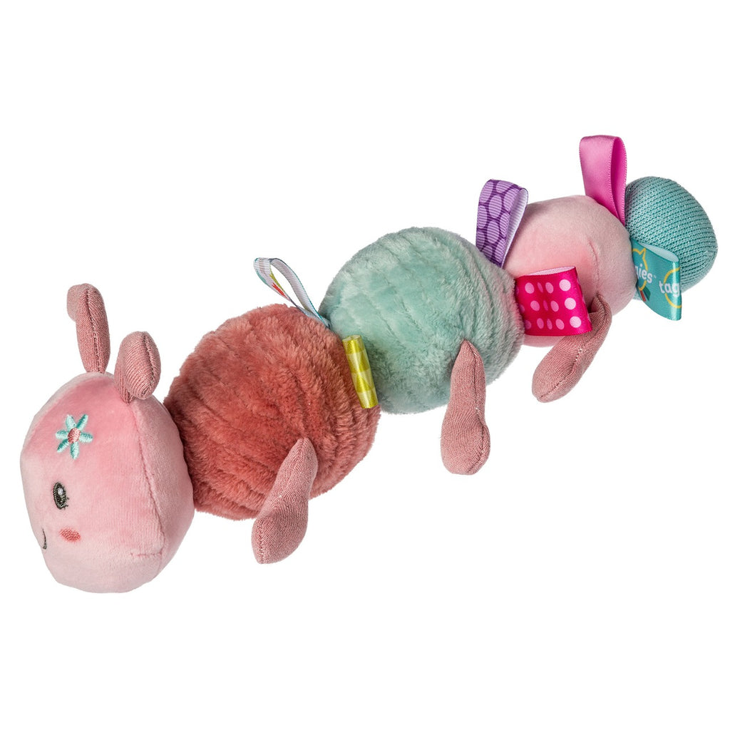 Taggies Camilla Caterpillar Soft Toy – 10″