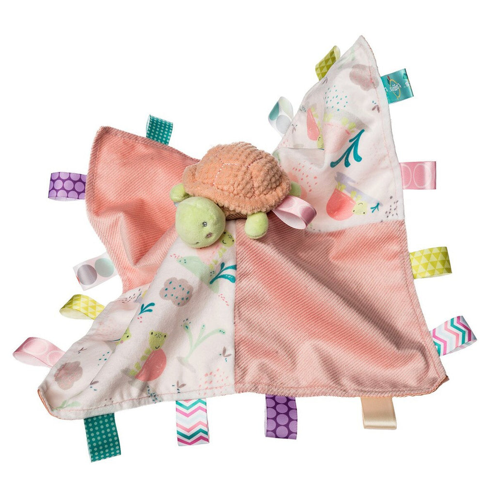 Tippy Turtle Character Blanket - 13x13"