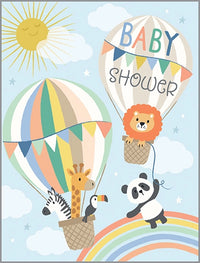 Baby Card - Baby Shower Balloons