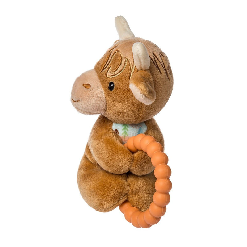 Hetty Highland Cow Teether Rattle