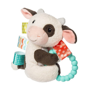 Taggies Buttercup Cow Teether Rattle