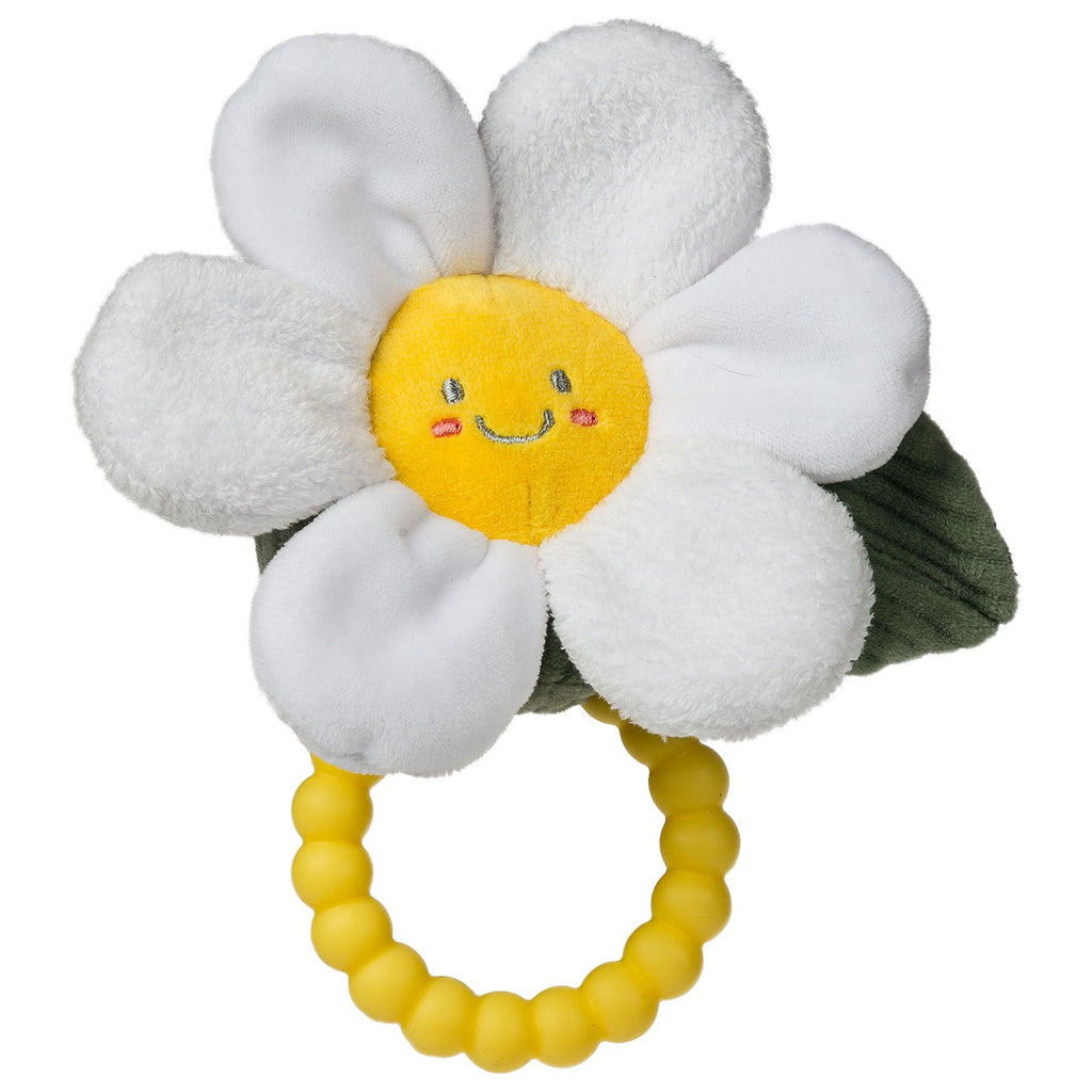 Sweet Soothie Daisy Teether Rattle – 6″