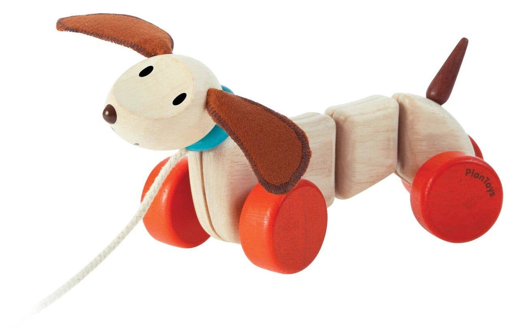Plan Toys - Pull Along Happy Puppy