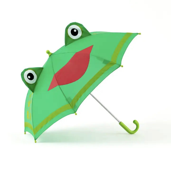Kids Froggy Freddy Stick Umbrella