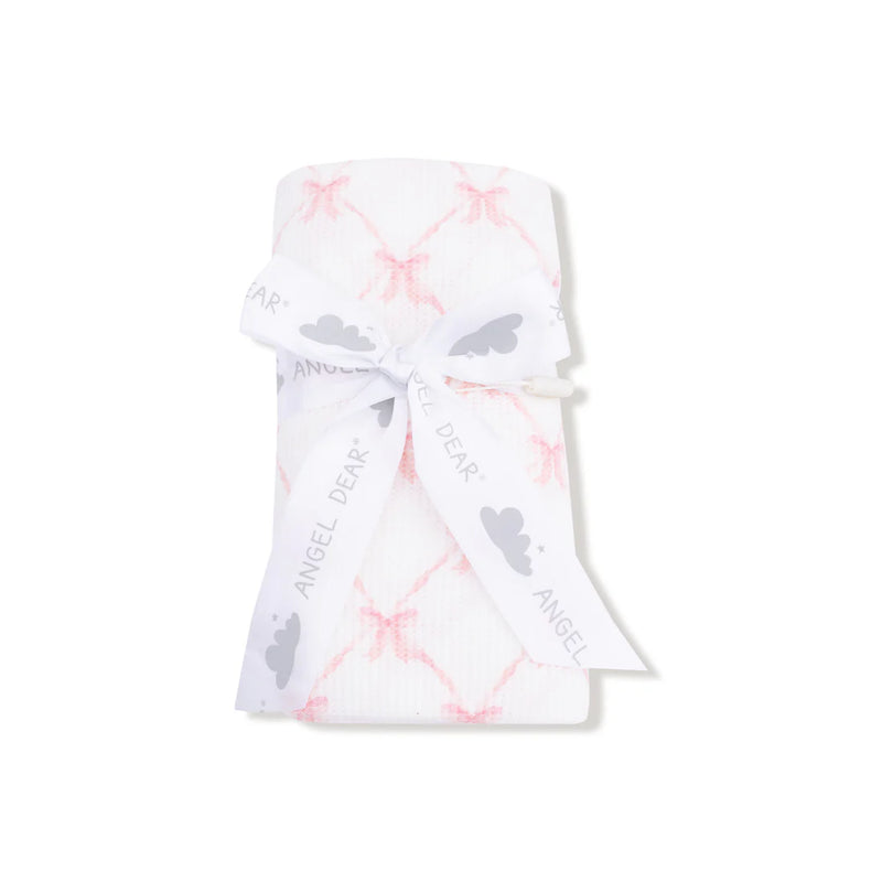 Ribbon Bow Trellis - Bamboo Swaddle Blanket