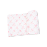 Ribbon Bow Trellis - Bamboo Swaddle Blanket