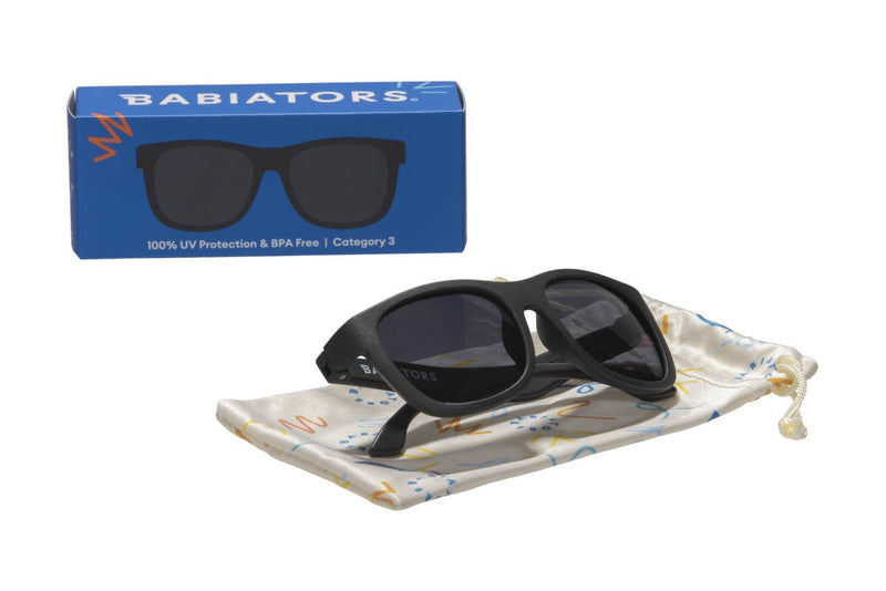 Navigator Sunglasses - Jet Black