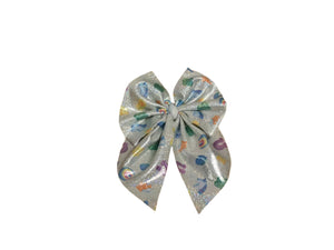 Lucky Charms 5" Sailor Bow on Clip