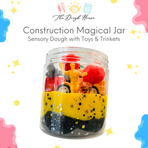 Large Construction Magical Dough Jars