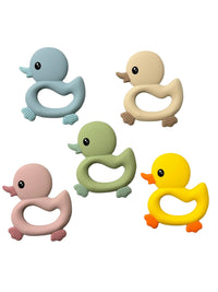 BPA Free Silicone Ducky Teethers