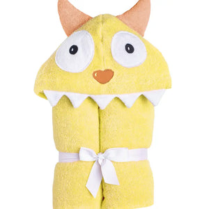 Yellow Monster Hooded Towel