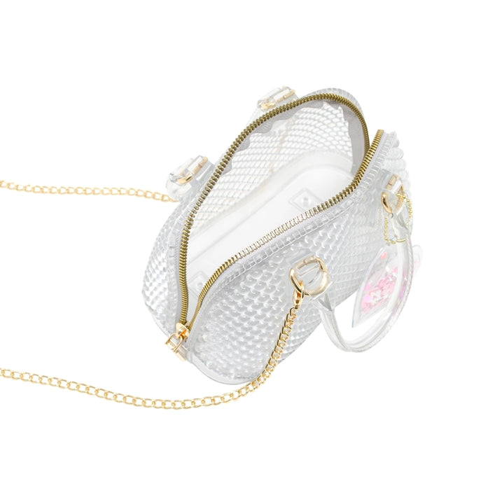 Jelly Bead Bowling Bag - Clear