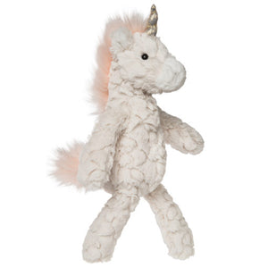 Small Cream Putty Unicorn - 10"