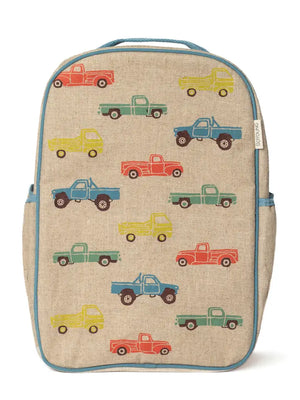 Vintage Trucks Grade School Backpack