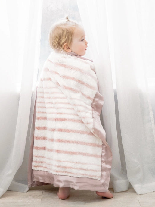 Luxe Blanket - Strand Dusty Pink