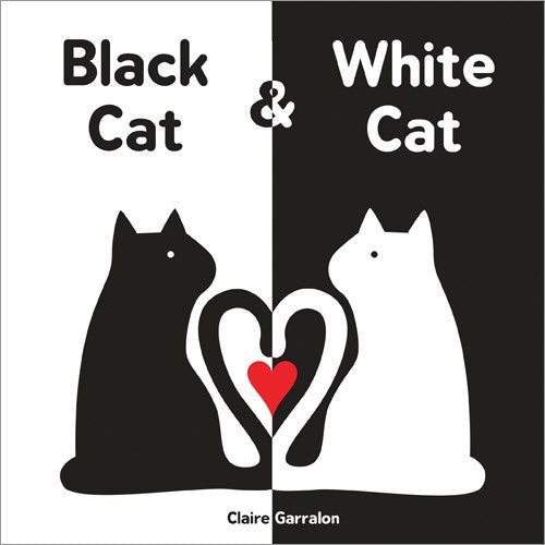 Black Cat & White Cat Board Book